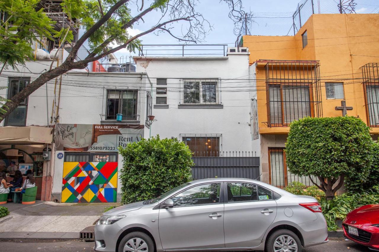 Experience México City Condesa, Central Location, Rooftop Terrace, Coworking, Amazing Artistic Place Exterior foto