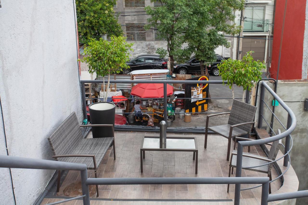 Experience México City Condesa, Central Location, Rooftop Terrace, Coworking, Amazing Artistic Place Exterior foto