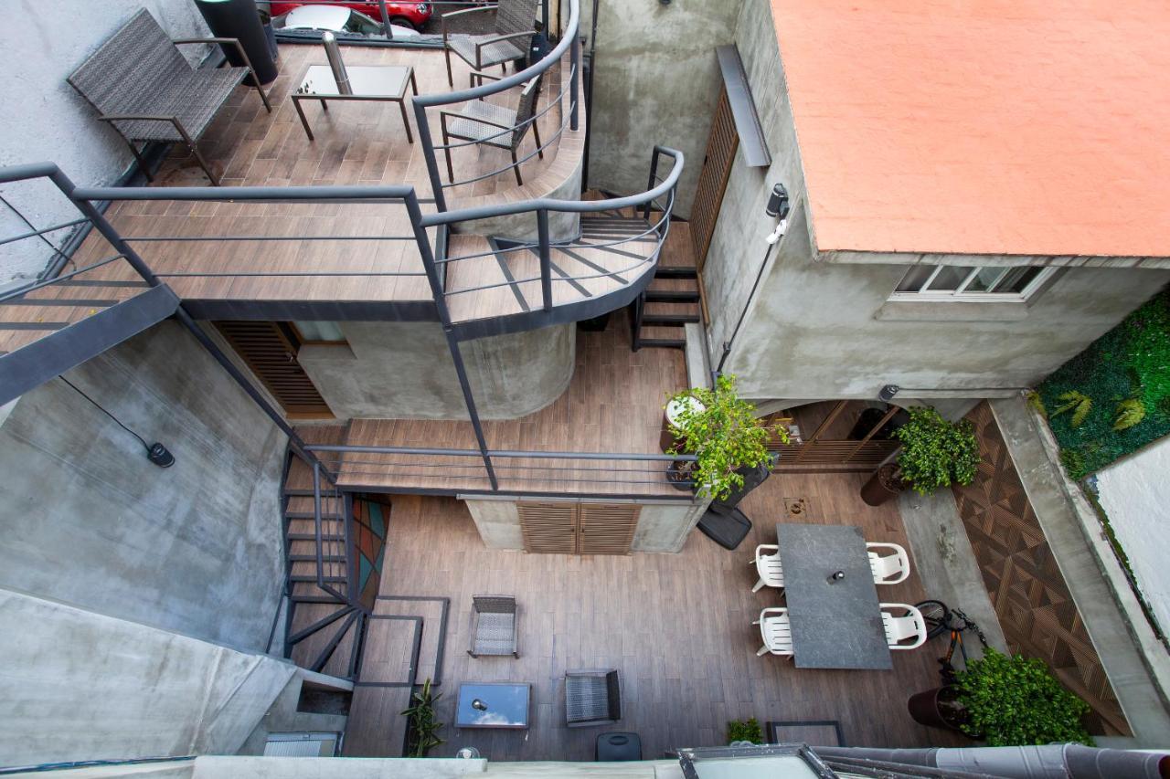 Experience México City Condesa, Central Location, Rooftop Terrace, Coworking, Amazing Artistic Place Exterior foto