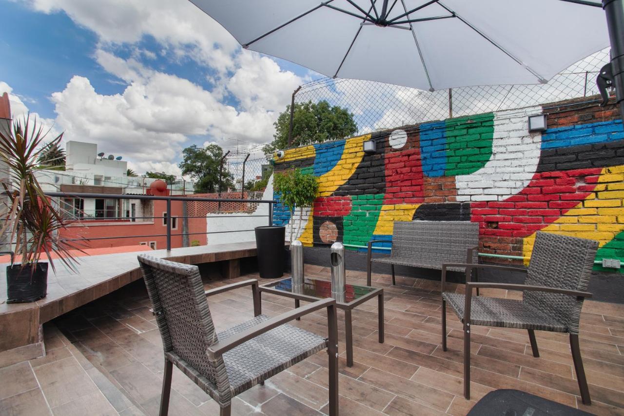 Experience México City Condesa, Central Location, Rooftop Terrace, Coworking, Amazing Artistic Place Exterior foto