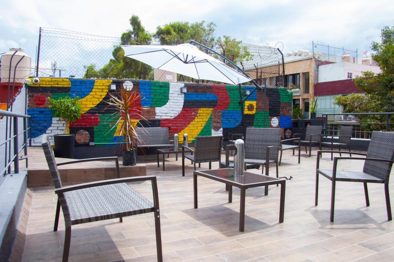 Experience México City Condesa, Central Location, Rooftop Terrace, Coworking, Amazing Artistic Place Exterior foto