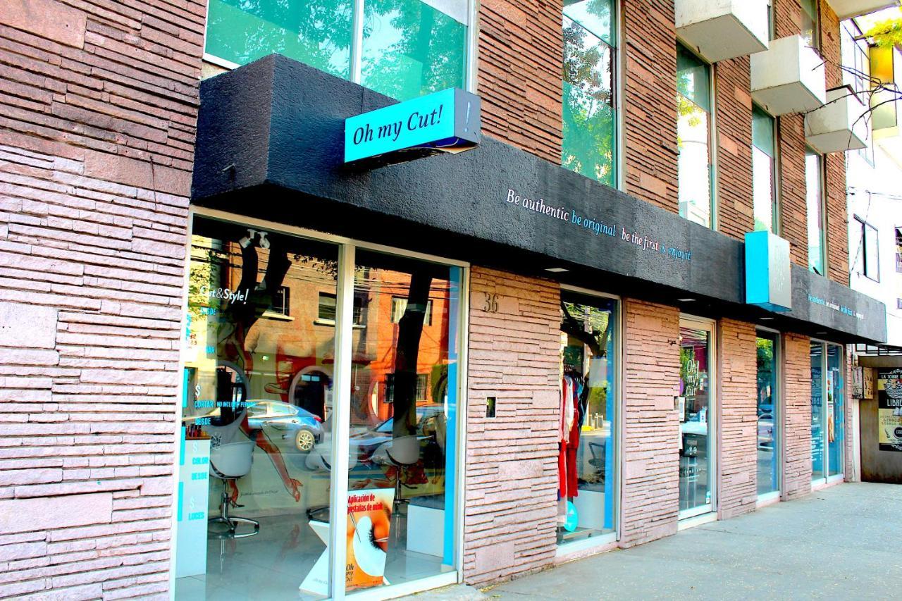 Experience México City Condesa, Central Location, Rooftop Terrace, Coworking, Amazing Artistic Place Exterior foto