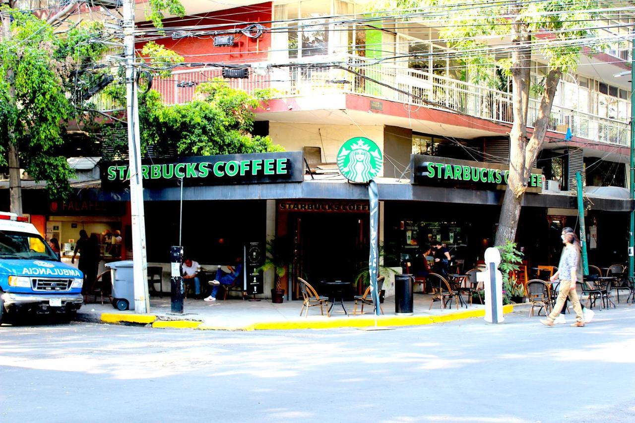 Experience México City Condesa, Central Location, Rooftop Terrace, Coworking, Amazing Artistic Place Exterior foto