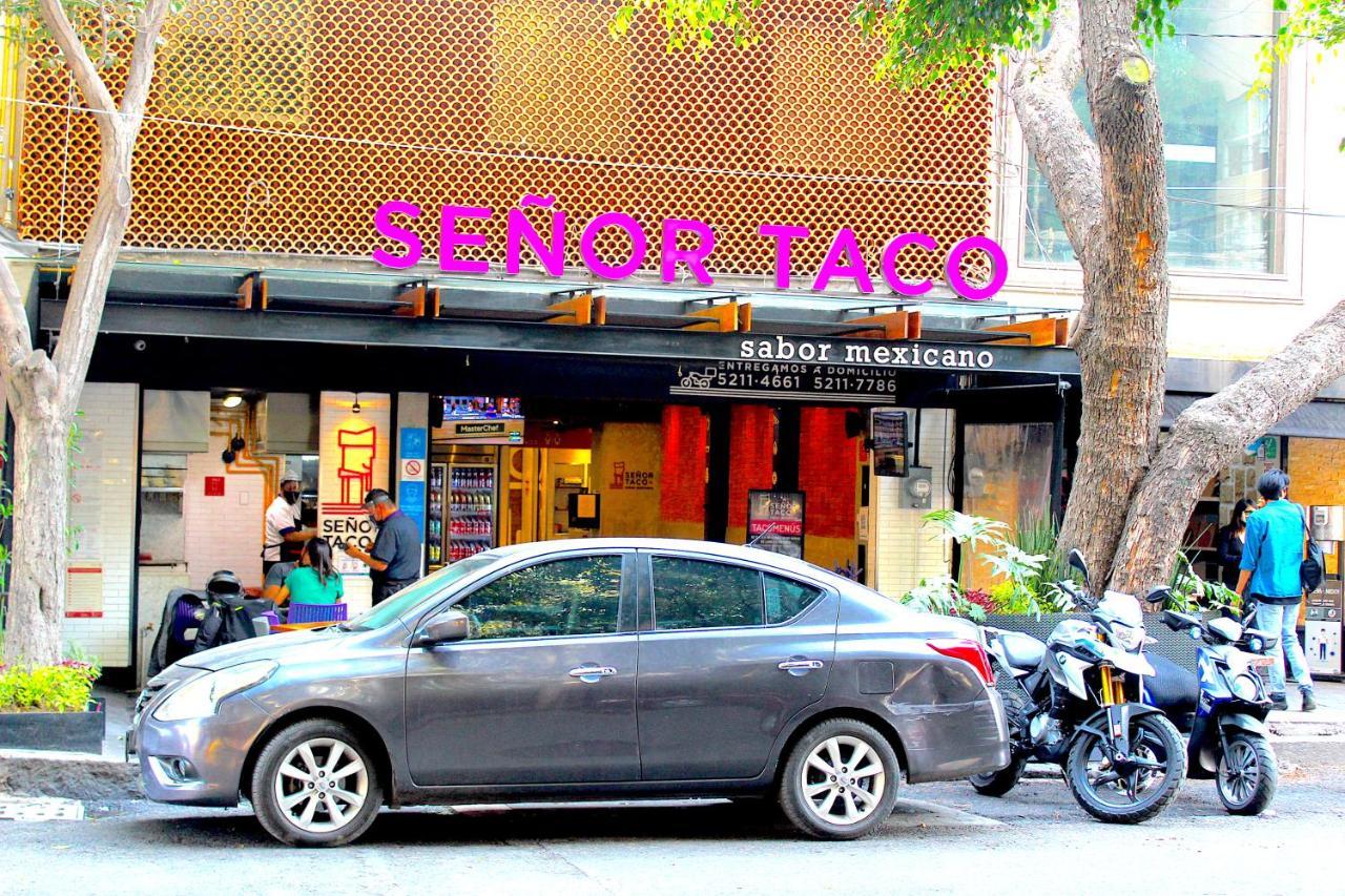 Experience México City Condesa, Central Location, Rooftop Terrace, Coworking, Amazing Artistic Place Exterior foto