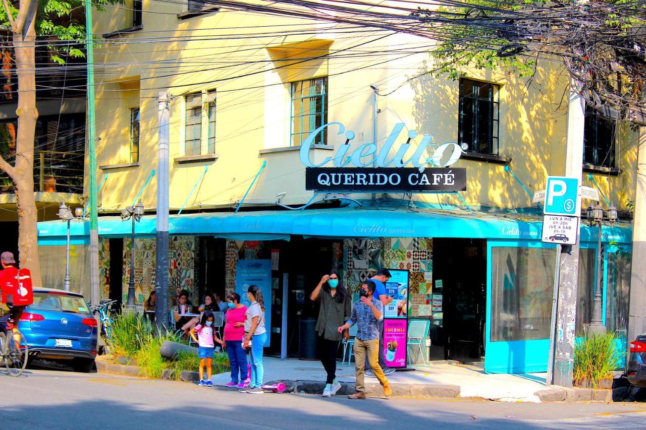 Experience México City Condesa, Central Location, Rooftop Terrace, Coworking, Amazing Artistic Place Exterior foto