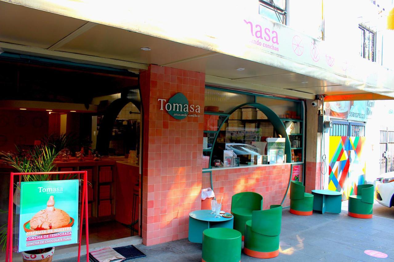 Experience México City Condesa, Central Location, Rooftop Terrace, Coworking, Amazing Artistic Place Exterior foto
