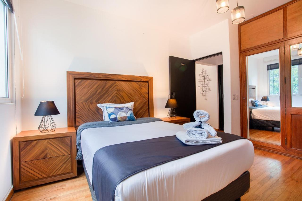 Experience México City Condesa, Central Location, Rooftop Terrace, Coworking, Amazing Artistic Place Exterior foto